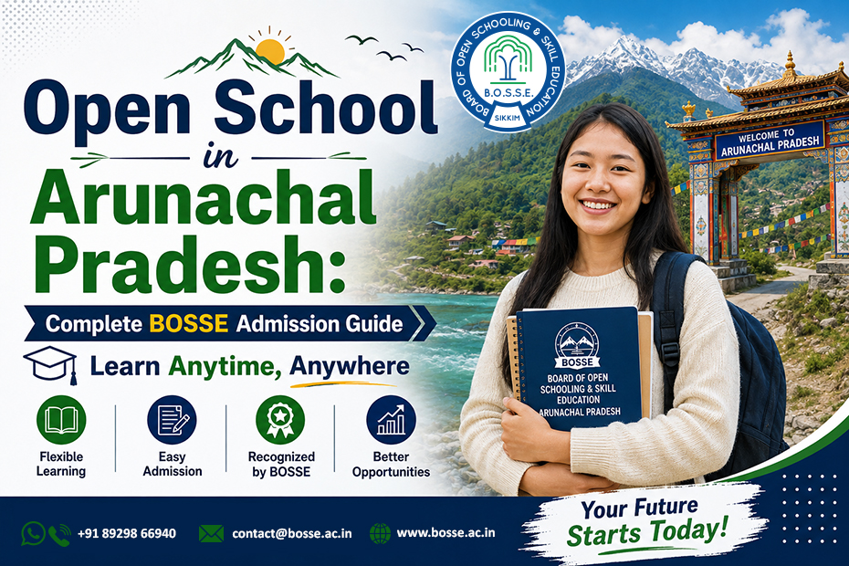 Open School in Arunachal Pradesh